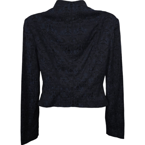 White House Black Market Navy Jacket - Picture 3 of 4